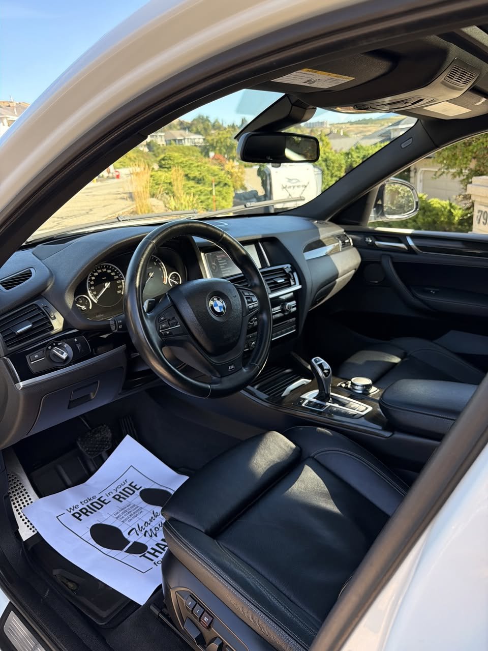 BMW interior — The Detailing Crew
