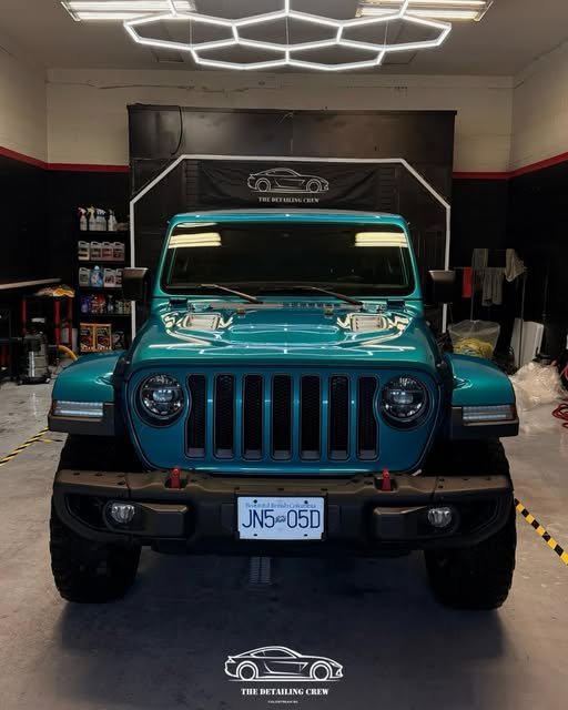 Jeep at the shop — The Detailing Crew